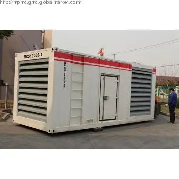 Containerized generator set powered by Perkins engine