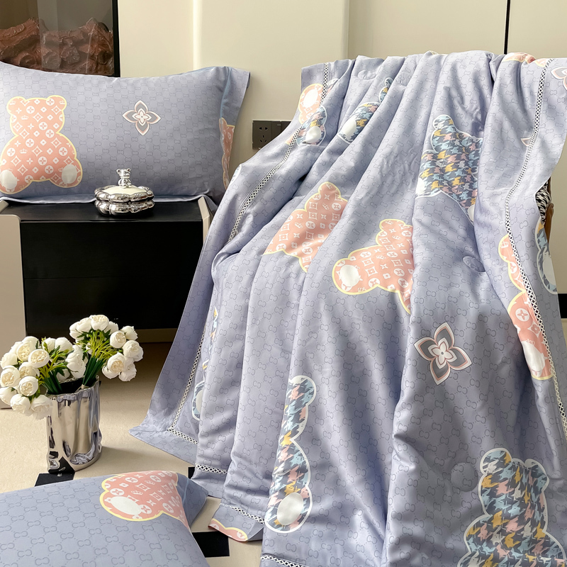 100% cotton bedding set wedding lace comforter set