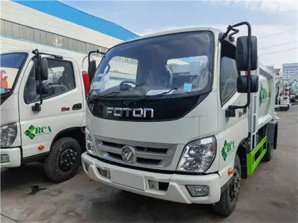 Foton 6cbm Compactor Garbage Truck