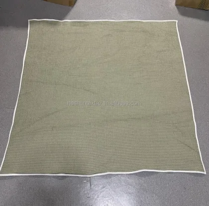 Premium 100% Cotton Waffle Sherpa Weighted Blankets for Winter