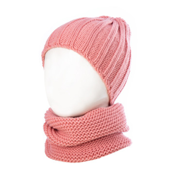 Children's hat and scarf baby warm hat
