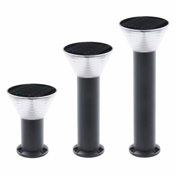 Outdoor Waterproof LED Solar Bollard Light for Garden and Lawn
