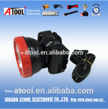 Plastic led headlight for outdoor camping