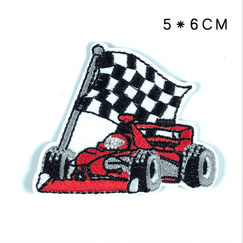 Iron On Rock Motorcycle Embroidered Patches Clothes