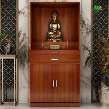 Elegante Santuário de Buda para Meditação Doméstica