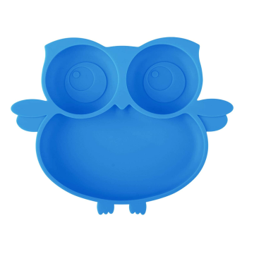 100% Food Grade Owl Silicone Suction Plate