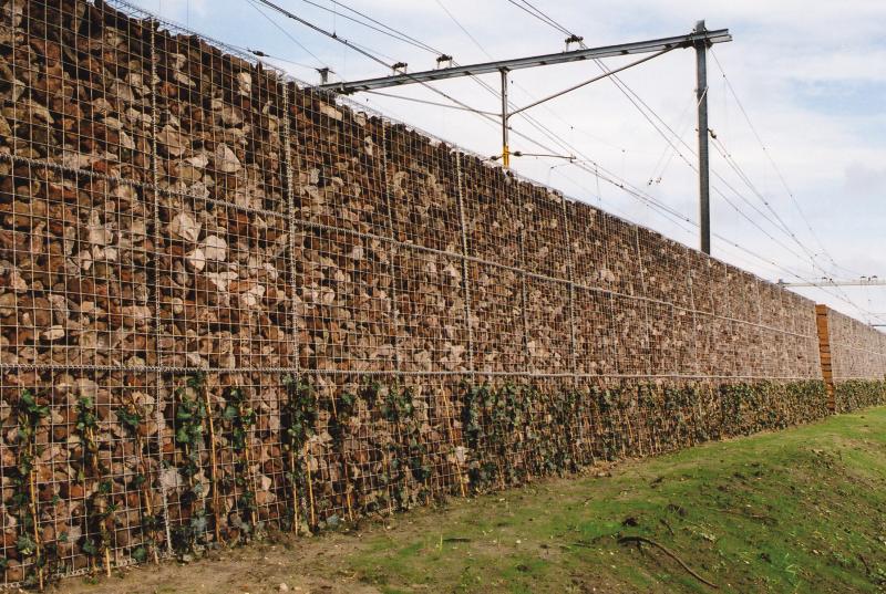 zinc-Al coated welded gabion basket for sale