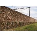 zinc-Al coated welded gabion basket for sale