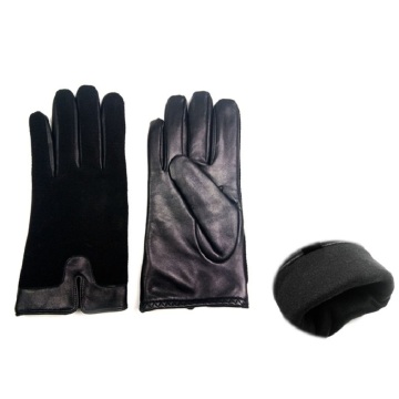 Guantes de cuero para hombre guantes de cuero para hombre negro