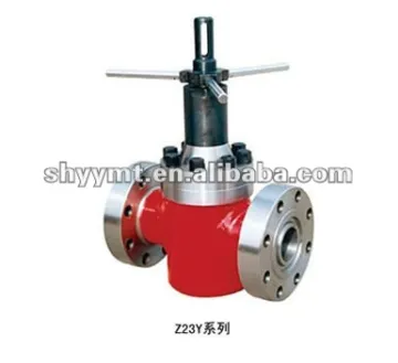 High pressure Seal mud gate valve