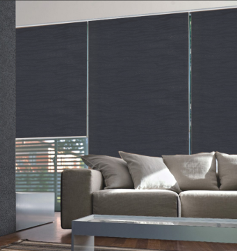 Tekstil Roller Blind Dyed Naungan Kain Tirai Polos