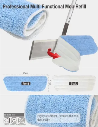 Mr. SIGA high quality dettol easy microfiber mop refill