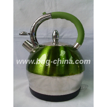 2.0L electric kettle, water boiler, stainless steel, dome design