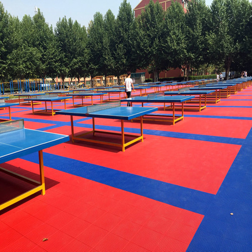 Colorful PP Sports Flooring for Tennis