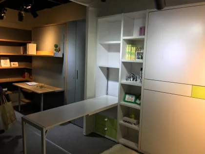 Murphy bed with table