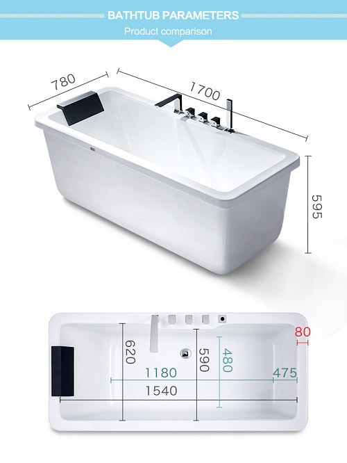 Wholesale Jetted Bathtub Custom Bathtubs Large Tub