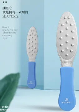 Foot File Stainless steel-Silicone handle