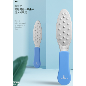 Foot File Stainless steel-Silicone handle