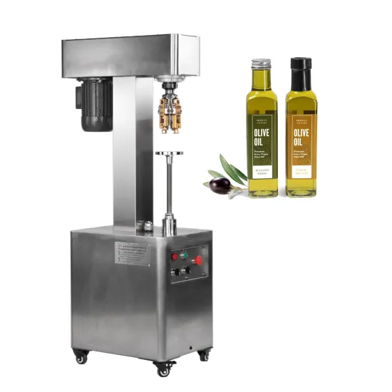 Semi-Automatic Glass/Metal/Plastic/Aluminum Bottle Capper Machine