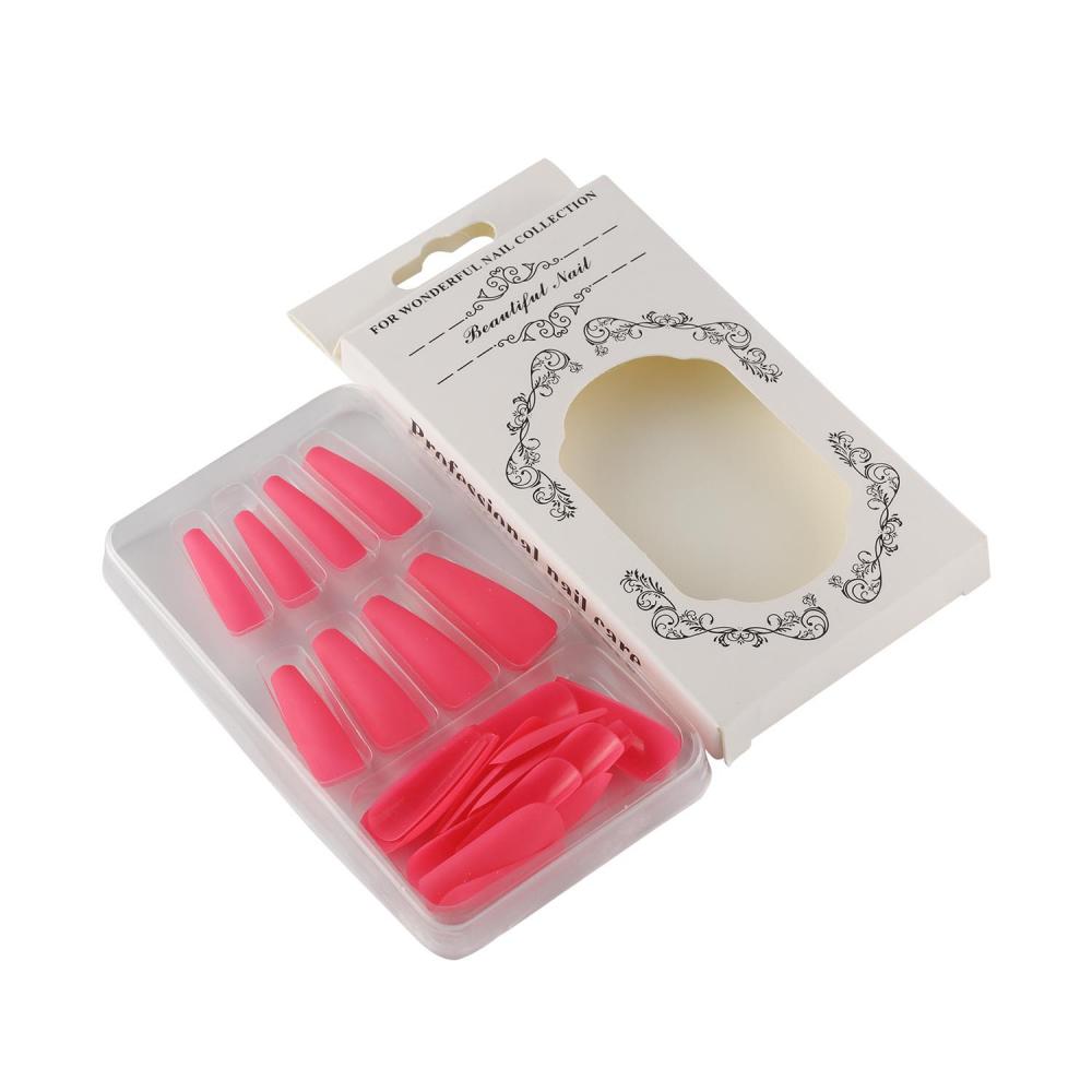 False Nail Blister Insert Tray avec boîte d'impression