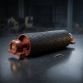 Poulie traînante en polyuréthane PU résistante à l'usure