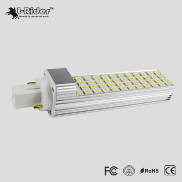 7 W Long Life Plc Led Light G24 Ac240v 75ra Smd5050 Extruded Aluminum 650lm