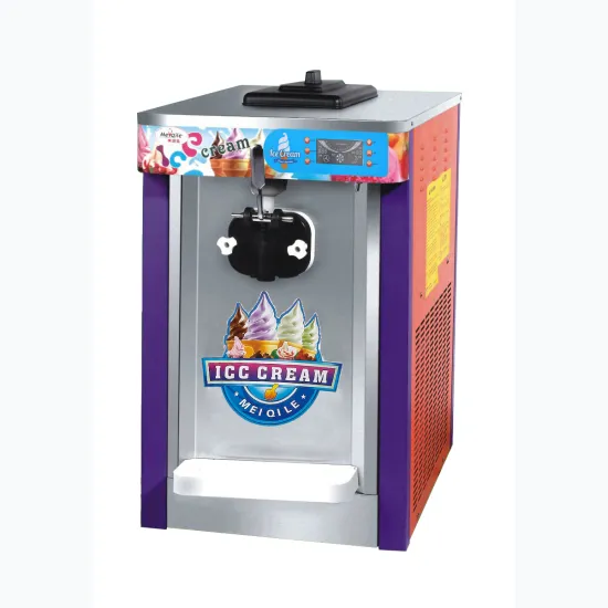 Stainless Steel Table Top Soft Serve Ice Cream Machine