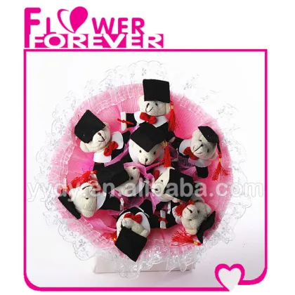 Bouquet of Graduation Plush Toy