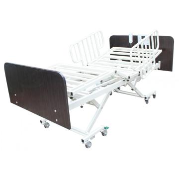 Electric homecare bed with four motors system