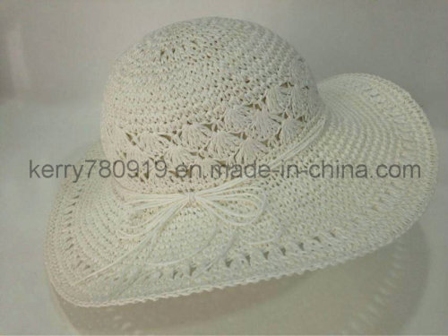 Paper Straw Wide Brim Hat / Sun Hat /Summer Hat (DH-LH9121)