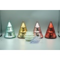 Weihnachtsbaum-Kerzengläser aus Glas