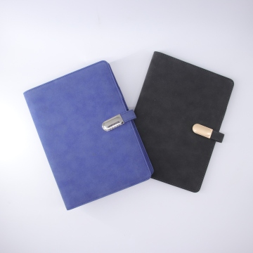 Revistas de couro clássico de design personalizado
