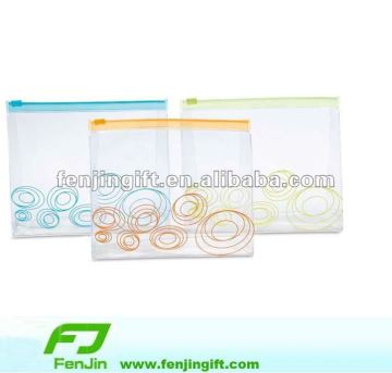flat clear vinyl pvc A4 document bag with zipper                        
                                                Quality Choice