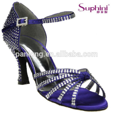 Suphin multi strap comfortable and fashionable ladies latin salsa dance shoes