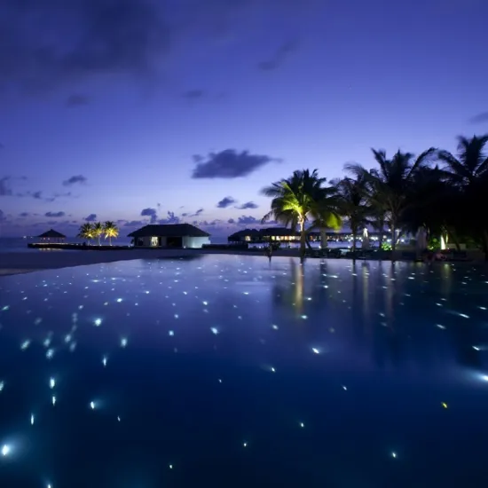 IP65 Waterproof RGB Twinkle DMX512 LED Fiber Optic Star Pool Light