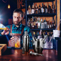 Cocktail de 16 peças com kit de barman