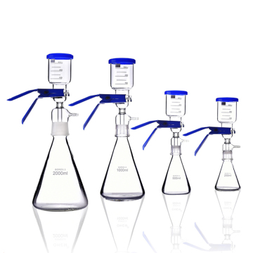 1000ml Lab Vacuum Filtration System with Oilless Diaphragm Pump and All-Glass Assembly