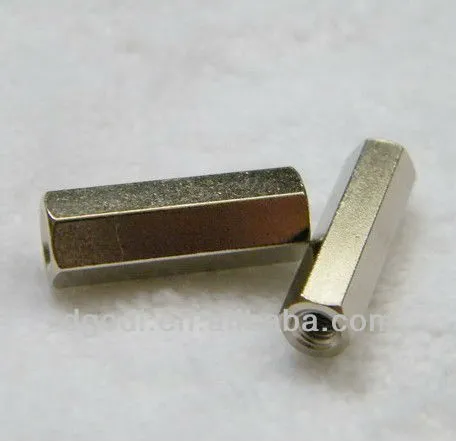 long hex stainless steel coupling nut