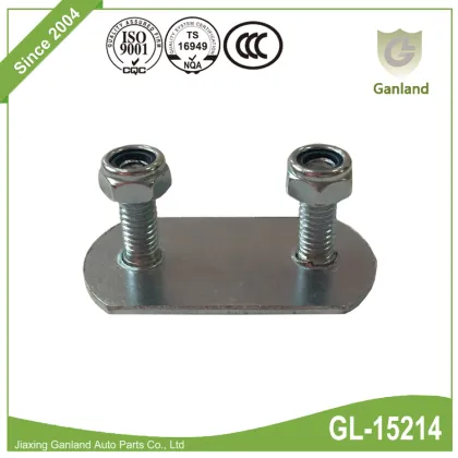 Steel Buckle Attachment Stud Plate Rivet For Roller