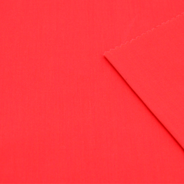 Polyester Cotton Red Fabric