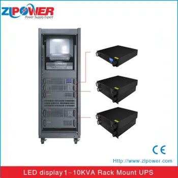 Rack Mount UPS for Server 1-10kVA Double Conversion UPS