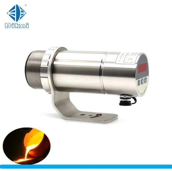 Online Two Color Optical Pyrometer for Accurate High Temperature Industrial Measurement