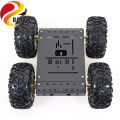 SZDOIT 4WD Metal Smart Robot Car Chassis Kit 130mm Rubber Wheel High Torque DC Motor Heavy Load DIY For Arduino Education DIY