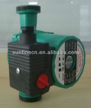 Automatic hot/cold water circulation pumps