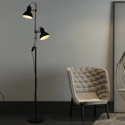 Modern Indoor Luxury Floor Lamp with Door Standing Design