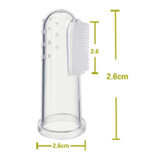 Finger Shape Safety - Brosse à dents en silicone pour bébé