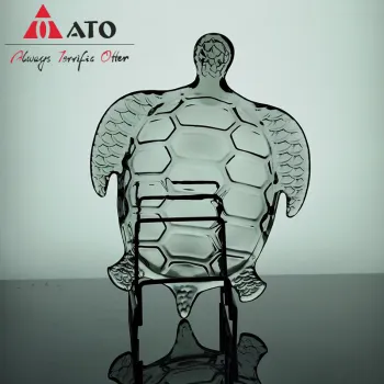 ATO Tortoise Shape Fruit Bowl Glass for Parties
