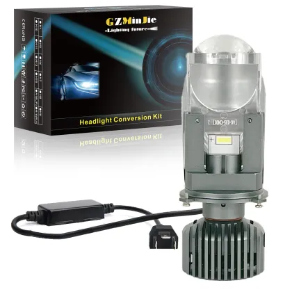 LED Headlight Projector for Motorcycle Lighting System