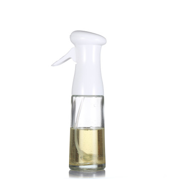 wholesale professional 200ml empty bbq kitchen plastic glass oil spray bottle with sprayer