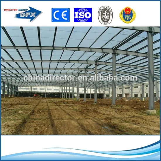 China steel frame steel building material structure industrial shed barn warehouse